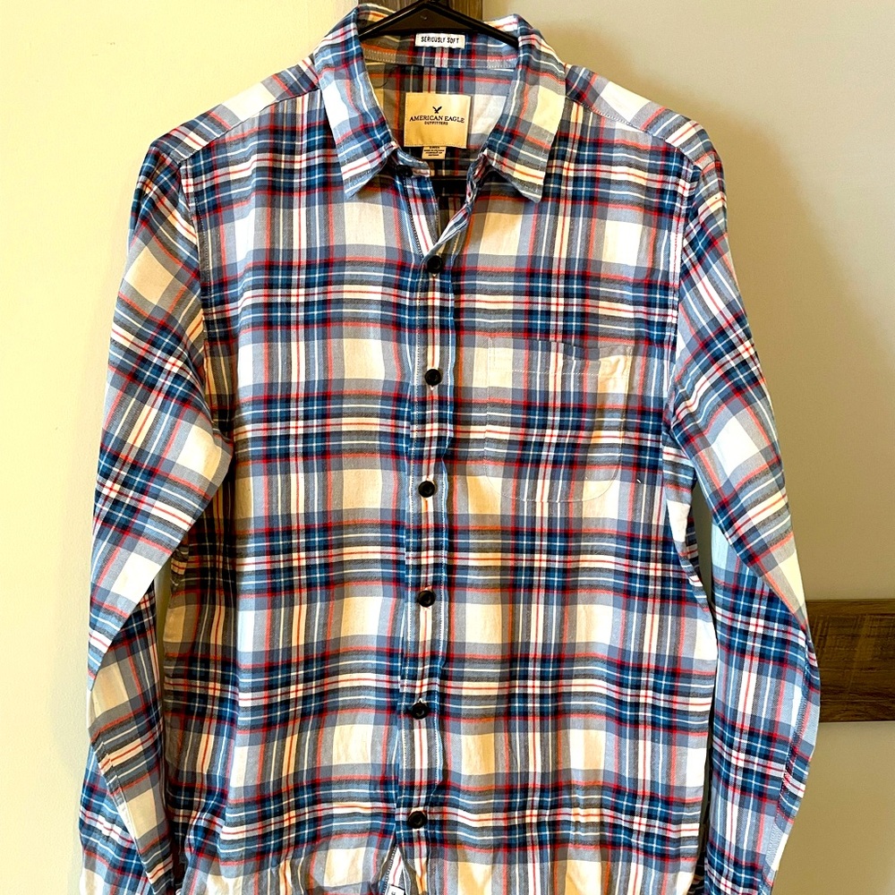 American Eagle plaid shirt